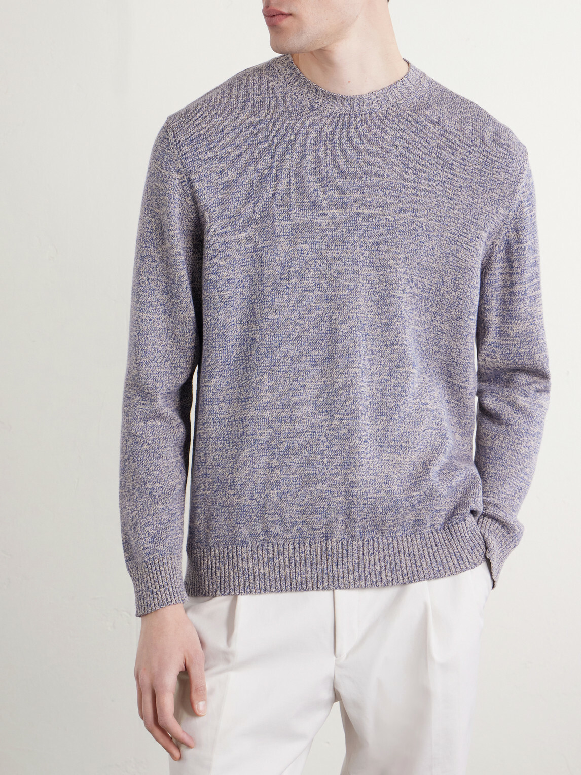 Massimo Alba - Dustin Cotton Sweater - Gray