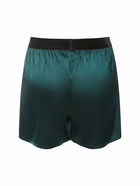 TOM FORD Logo Satin Shorts