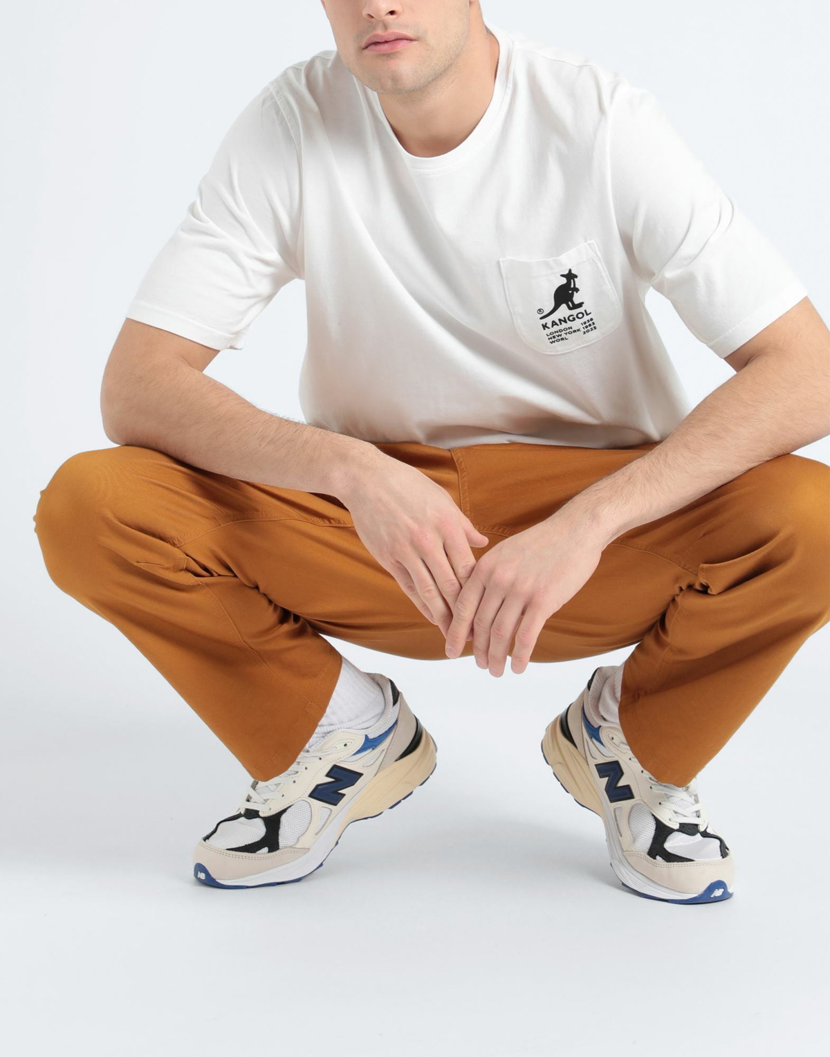 Kangol Mens T-shirt in White