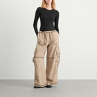 MM6 Maison Margiela Women's Long Sleeve Bodysuit in Black