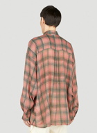 Our Legacy - Borrowed Check Shirt in Pink