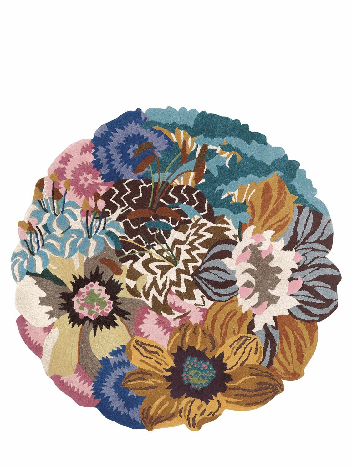 MISSONI HOME Rajmahal Round Wool Rug