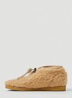 x Clarks Originals Wallabee Boots in Beige