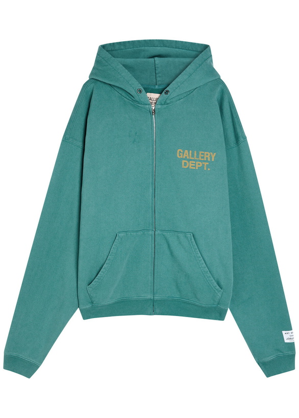 Photo: Gallery Dept. Hooded Cotton Sweatshirt Teal