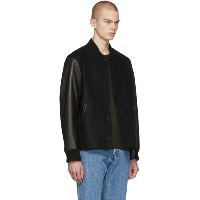 Shop rag & bone Dugout Satin Baseball Jacket