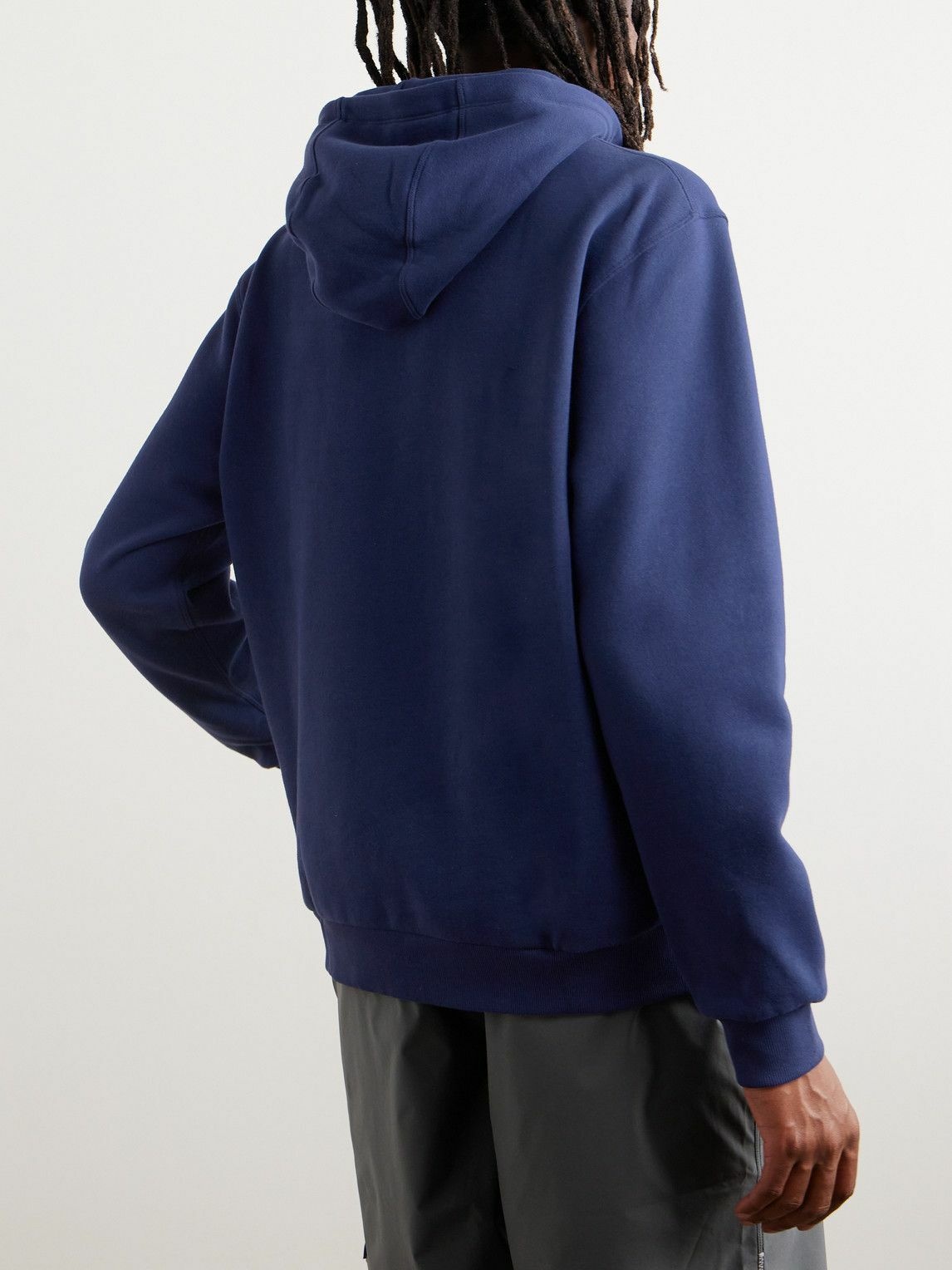 lululemon athletica Steady State Cotton-blend Hoodie in Blue for