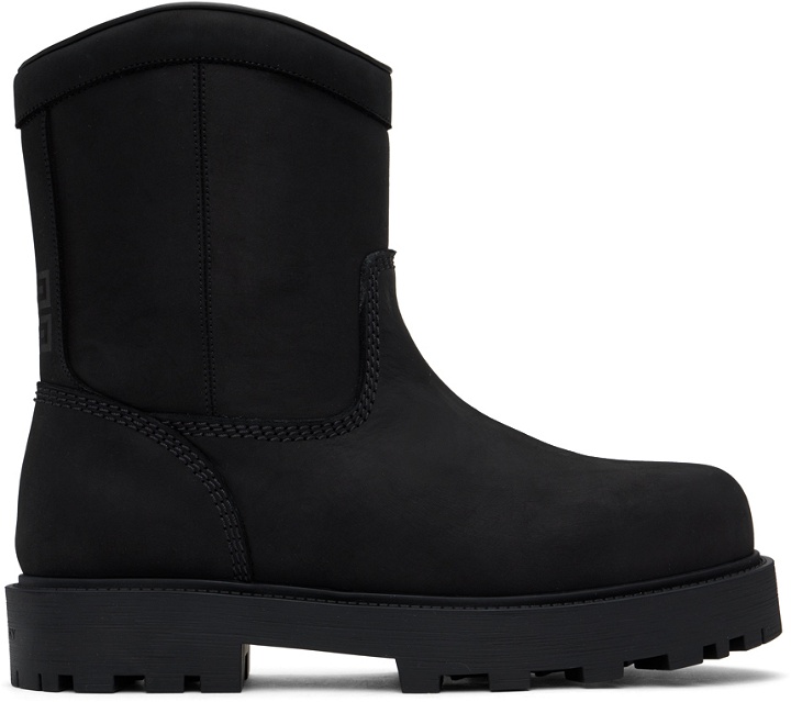 Photo: Givenchy Black Storm Chelsea Boots