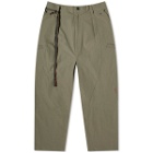 GOOPiMADE Men's “BR-05” SOFTBOX Basic Pants in G-Grey