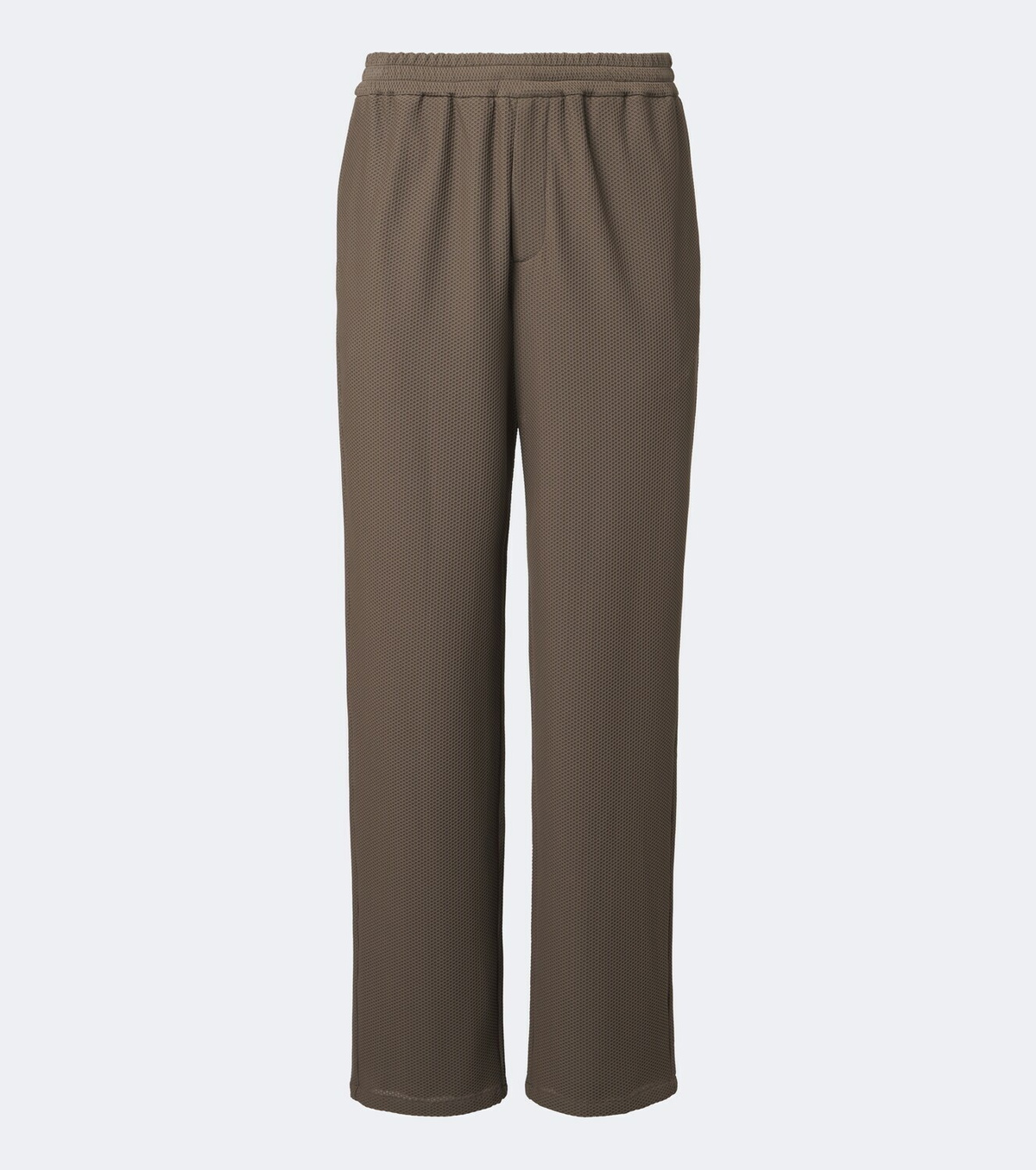 Giorgio Armani Waffle-knit straight pants