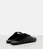 Loewe Pebble Soft leather mules