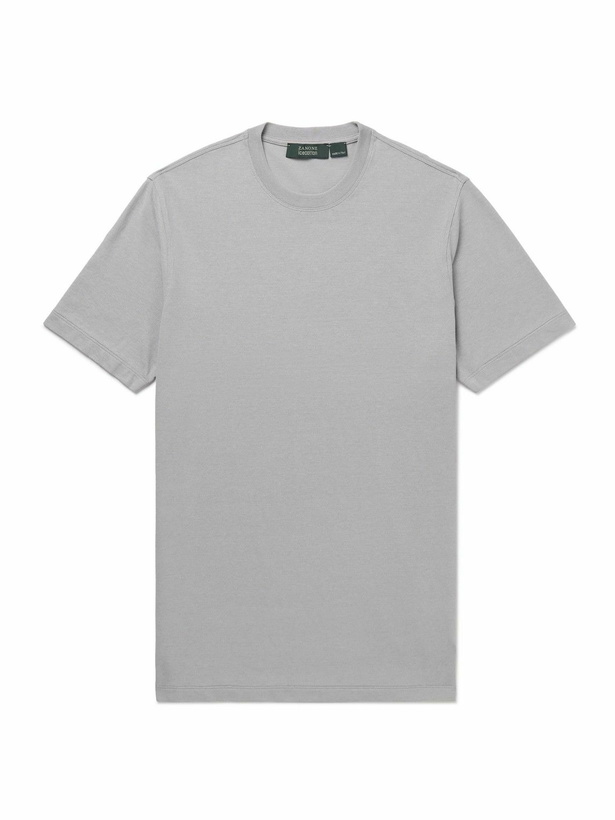 Photo: Incotex - Slim-Fit IceCotton T-Shirt - Gray