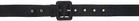 Nanushka Black Aduke Belt