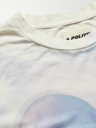 POLITE WORLDWIDE® - Printed Hemp and Cotton-Blend Jersey T-Shirt - Neutrals