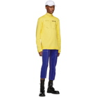 Raf Simons Yellow Classic Souspull Turtleneck