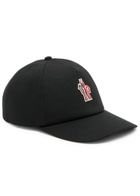 Moncler Grenoble Day-Namic Logo-embroidered Cotton cap - Black - One Size