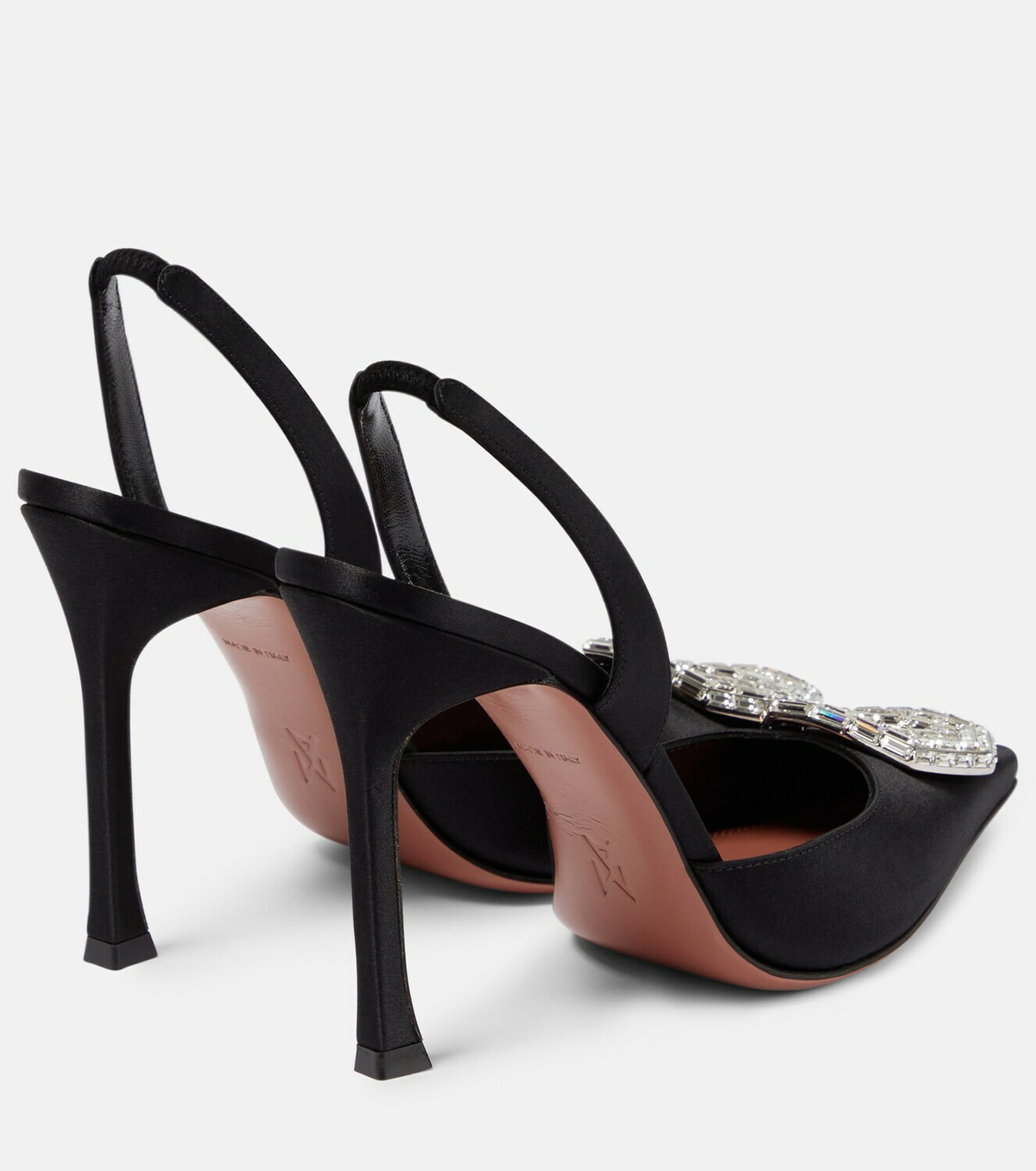 amina muaddi slingback