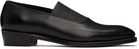 RAINMAKER KYOTO Black Shirring Opera Loafers