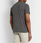 Outerknown - Printed Organic Cotton-Jersey T-Shirt - Gray