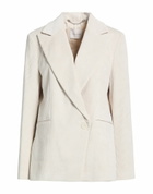 Manila Grace Womens Blazer in Cream