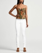 Philipp Plein Womens Jeans in White