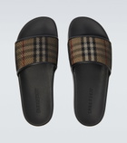 Burberry - Burberry Check slides