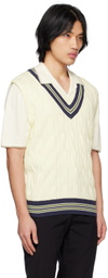 rag & bone Off-White Windsor Vest