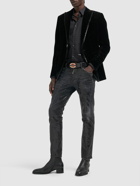 DSQUARED2 - Skater Coated Denim Jeans