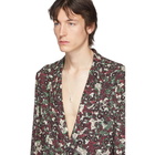 Dries Van Noten Multicolor Boxing Blazer