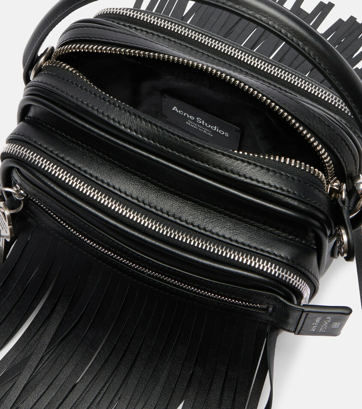 Acne Studios Camero Kit Medium leather shoulder bag