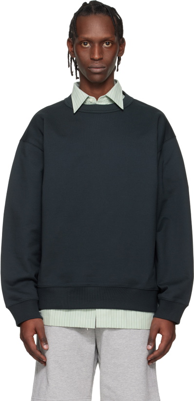Photo: Dries Van Noten Black Oversized Sweatshirt