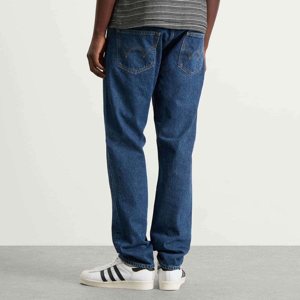 Edwin Men's Regular Tapered Denim Jeans in Blue