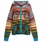 Paolina Russo Women's Knitted Hoodie in Rainbow
