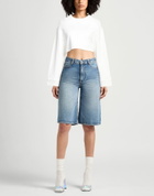 Courrèges Womens Sweatshirt Ivory