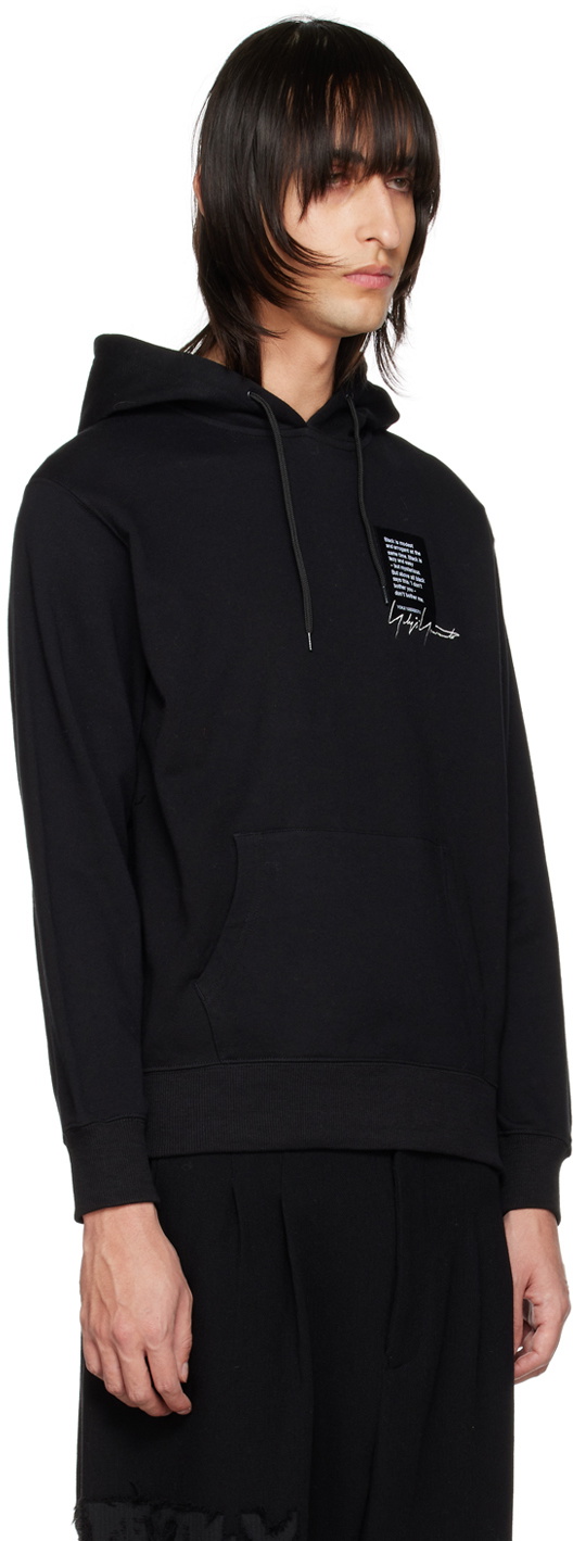 Yohji Yamamoto Black New Era Edition Hoodie