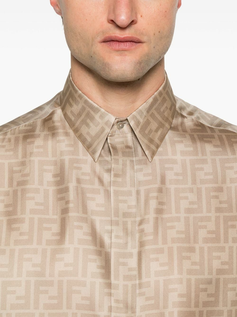 FENDI FF Silk Shirt Fendi