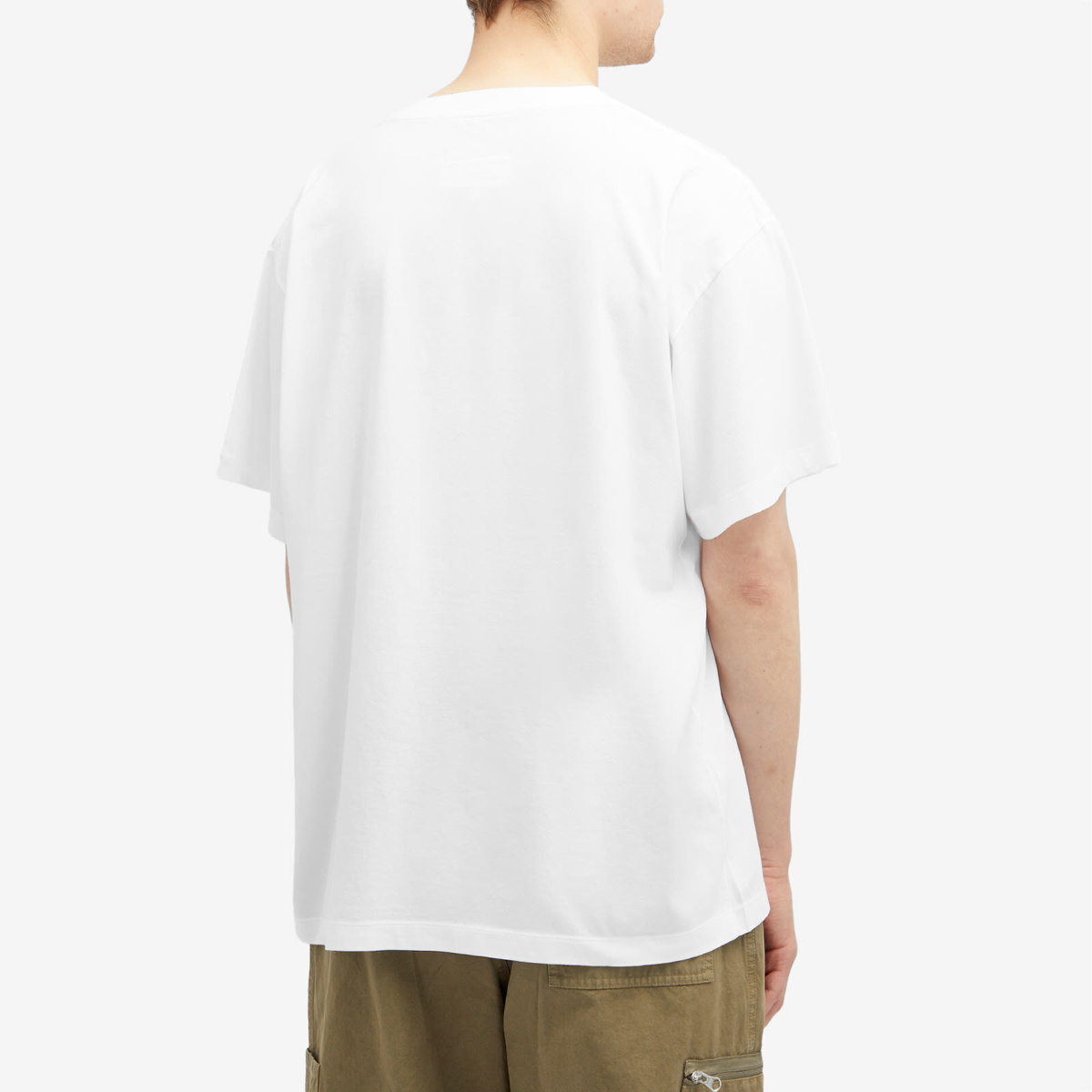 MM6 Maison Margiela Men's Kitten Number Logo T-Shirt in MM6 Maison Margiela Men's Kitten Number Logo T-Shirt in