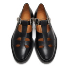 Toga Virilis Black T-Strap Loafers