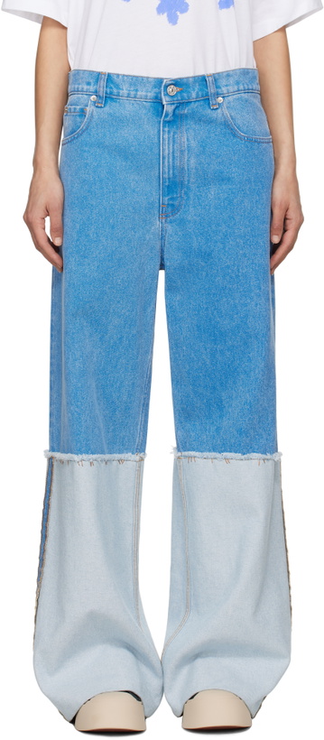 Photo: Marni Blue Wide Leg Jeans