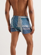 Anonymous ism - Two-Pack Cotton Boxer Shorts - Blue