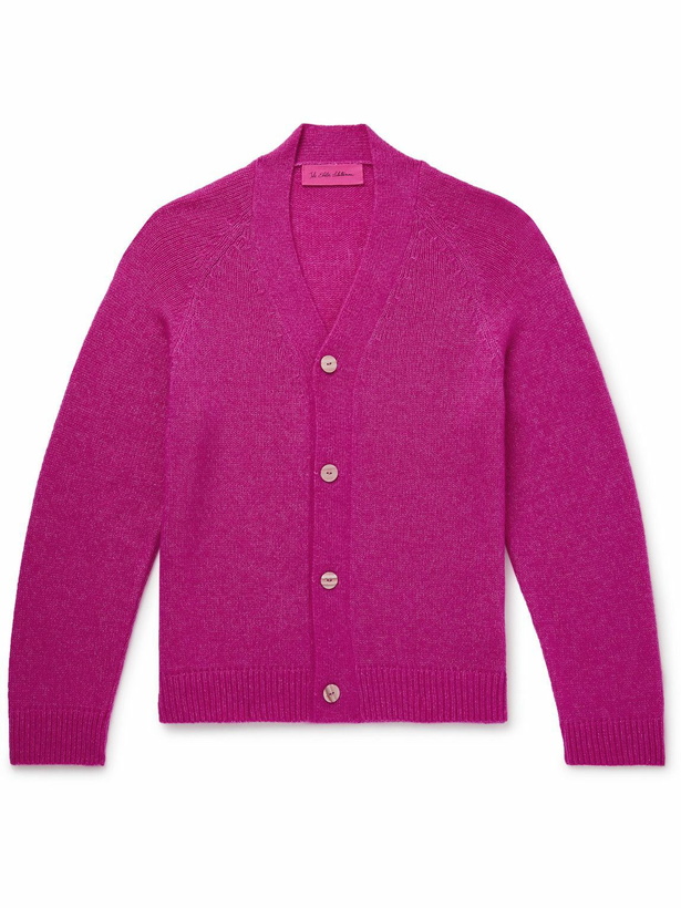 Photo: The Elder Statesman - Nimbus Cashmere and Cotton-Blend Cardigan - Pink