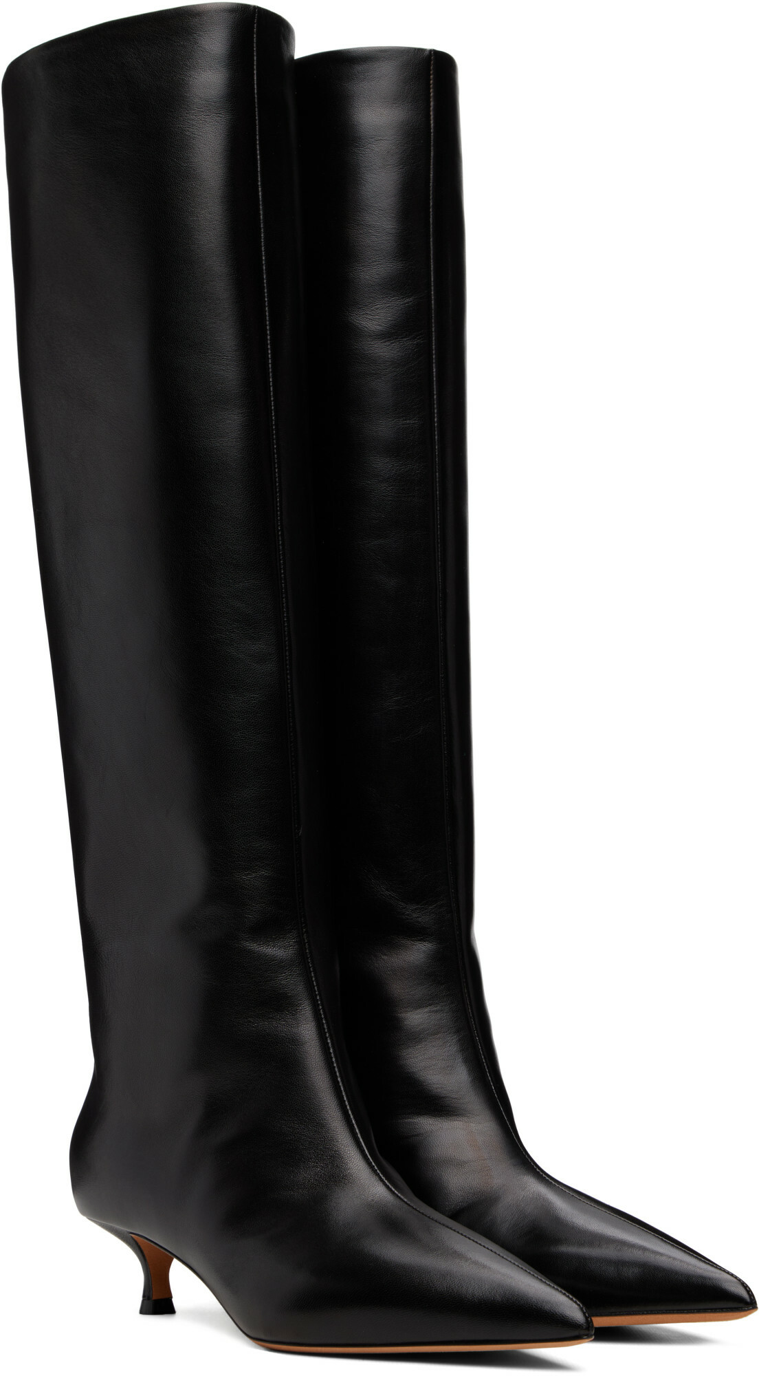 Le Monde Beryl Black Babouche Tall Boots