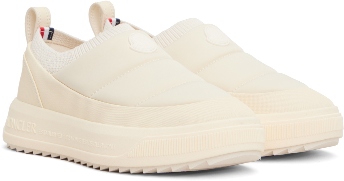 Moncler Beige Altive Slip-On Trainer Sneakers