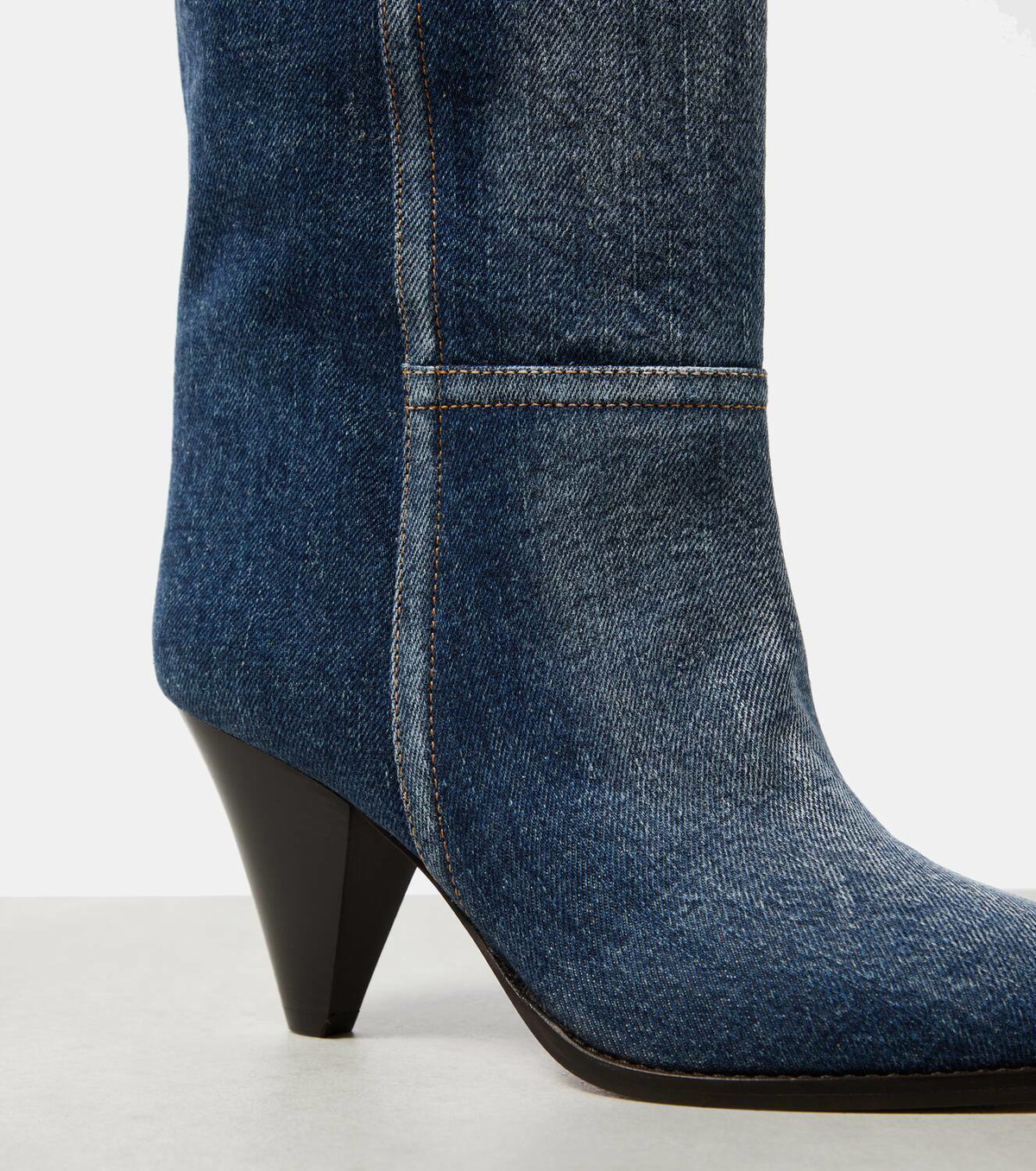 Isabel Marant Rouxa denim ankle boots Isabel Marant