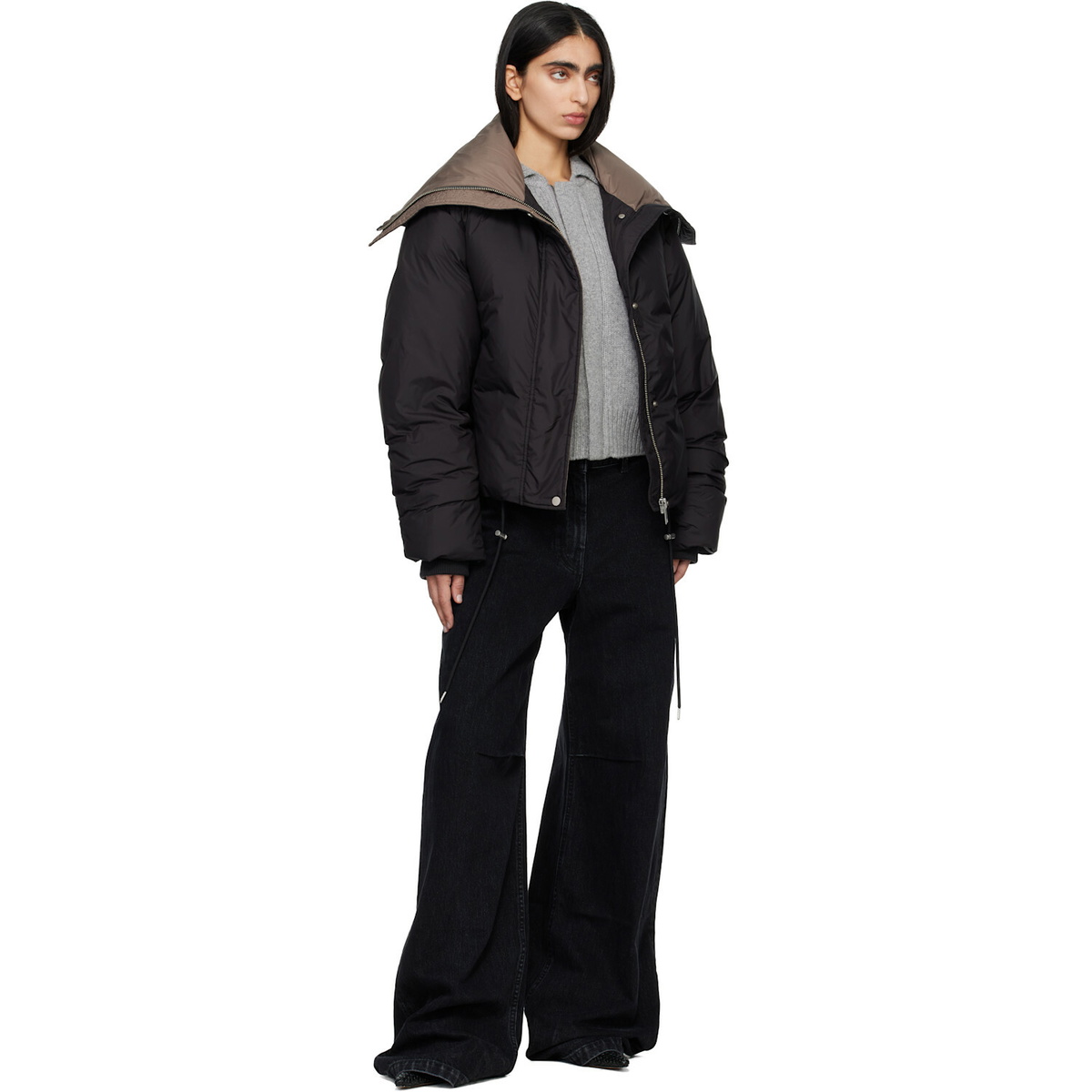 Entire Studios Black Kelly Down Jacket