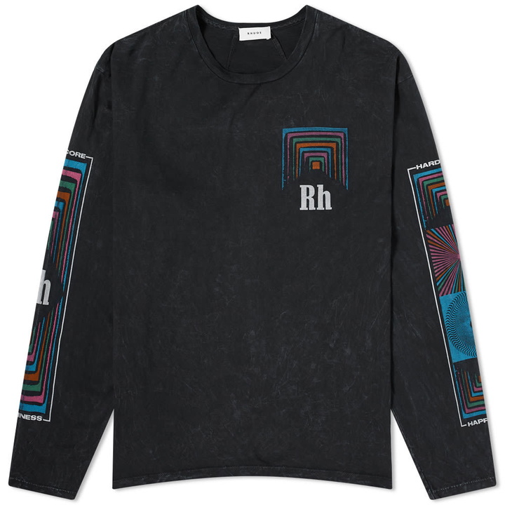 Photo: Rhude Long Sleeve Box Perspective Tee