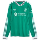 Adidas Liverpool FC 25/26 3rd Jersey Longsleeve Top in Sea Green