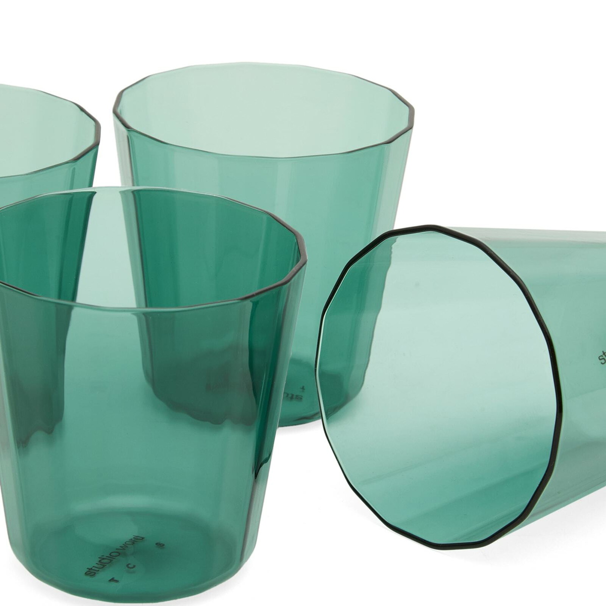 The Conran Shop Fade Tumbler - Set of 4 in Petrol 