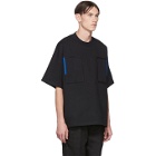 Jil Sander Black Embroidery T-Shirt