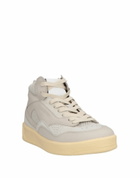 Jil Sander Womens Sneakers in Off white