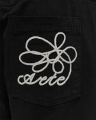 Arte Antwerp Arte Round Pocket Embroidery Jeans Black Jeans